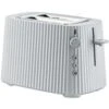 Alessi Plissé Toaster, Wit -Huis Keuken alessi plisse toaster b 0