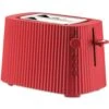 Alessi Plissé Toaster, Rood -Huis Keuken alessi plisse toaster b 4