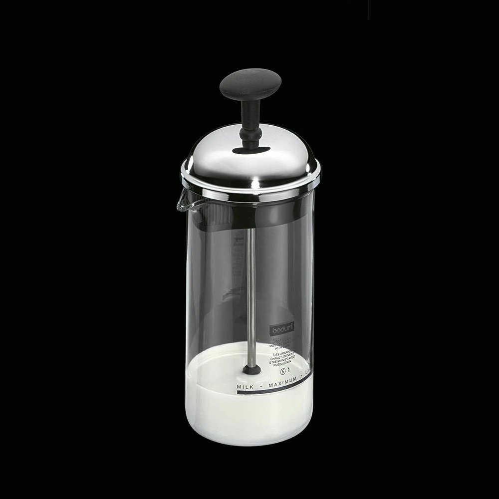 Bodum CHAMBORD Milk Frother Large 25 Cl, Chromium 5 Bodum CHAMBORD Milk Frother Large 25 Cl, Chromium - Afbeelding 3