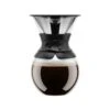 Bodum POUR OVER Coffee Maker 1 L, Black -Huis Keuken bodum pour over coffee maker 1 l black 0
