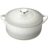 Denby Natural Canvas Gietijzeren Pot Rond Ø26 Cm, Wit -Huis Keuken denby cast iron 26cm round casserole 13