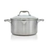 EGO Saucepan With Glass Lid 3,5 L, Stainless Steel -Huis Keuken ego kastrull med glaslock stainless steel 3