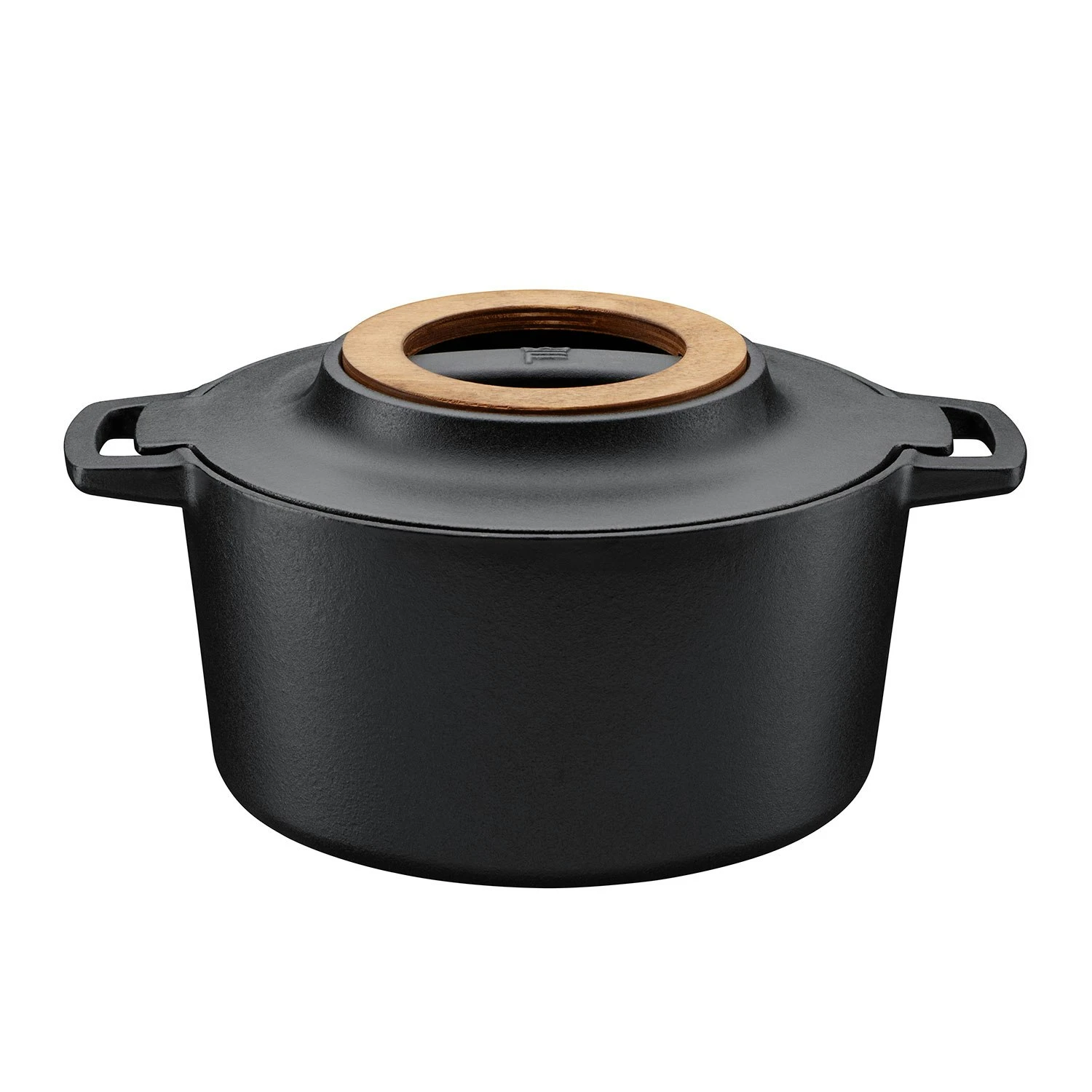 Fiskars Norden Casserole 4L, Black Cast Iron 3 Fiskars Norden Casserole 4L, Black Cast Iron