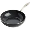 Greenpan Royal Wokpan 28 Cm Zwart -Huis Keuken greenpan royal black wok 28 cm 0