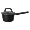 Heirol Groove Steelpan Met Glazen Deksel 16 Cm -Huis Keuken heirol groove steelpan met glazen deksel 16 cm 0