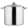 Heirol Steelpan Met Glazen Deksel 24 Cm 10 L 1 Heirol Steelpan Met Glazen Deksel 24 Cm 10 L -Huis Keuken heirol kittel 10 liters 0