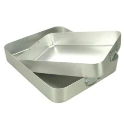 Heirol Ovenschaal Geanodiseerd Aluminium 38x32.5 Cm