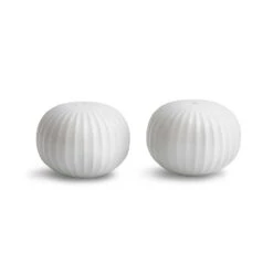 Kähler Hammershøi Salt & Pepper Shaker, White