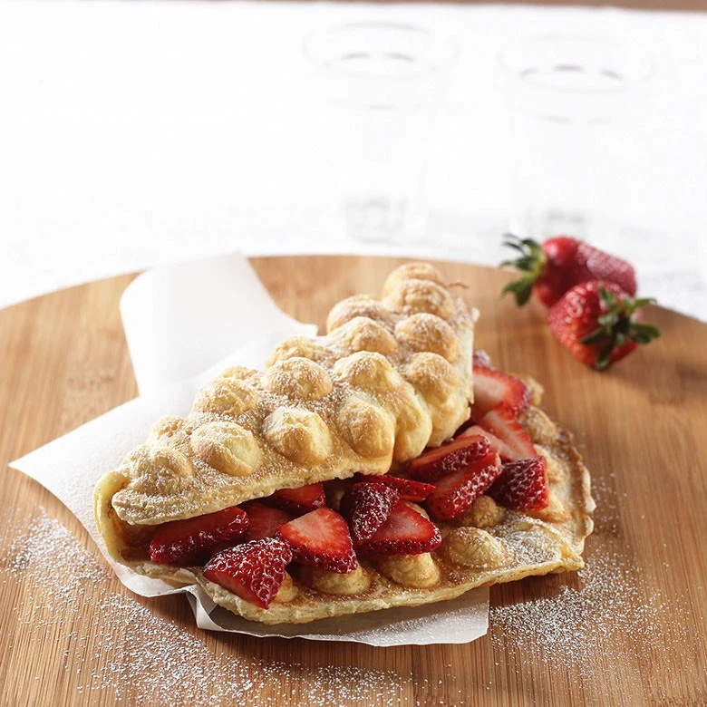 Nordic Ware Hong Kong Eggette Waffle, Black 4 Nordic Ware Hong Kong Eggette Waffle, Black - Afbeelding 2