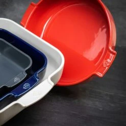 Peugeot Appolia Ovenschaal 30 Cm, Rood -Huis Keuken peugeot appolia ovenschaal 30 cm 11