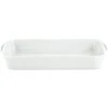 Pillivuyt Roasting Dish Nr. 3 White, 35x22 Cm -Huis Keuken pillivuyt roasting dish white 0
