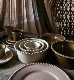 Daria Kom 18 Cm, Cotton White -Huis Keuken potteryjo daria kom 18 cm 48