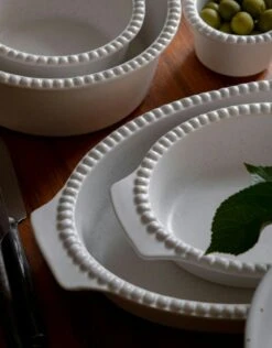 Daria Kom 23 Cm, Cotton White -Huis Keuken potteryjo daria kom 23 cm 50