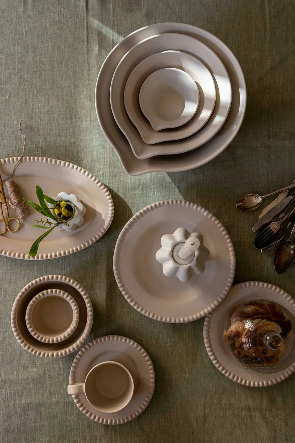 Peep Kom 35 Cm, Linen 6 Peep Kom 35 Cm, Linen - Afbeelding 4