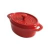 Staub Oval Ceramic Casserole 20 Cl, Cherry 1 Staub Oval Ceramic Casserole 20 Cl, Cherry -Huis Keuken staub oval ceramic casserole 20 cl cherry 0