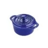 Staub Round Ceramic Casserole 20 Cl, Dark Blue -Huis Keuken staub round ceramic casserole 20 cl dark blue 0