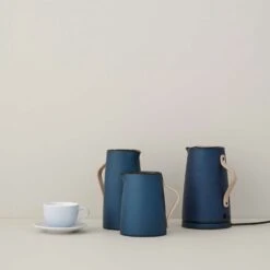 Stelton Emma Electric Kettle 1,2 L, Dark Blue -Huis Keuken stelton emma electric kettle 12 l 20