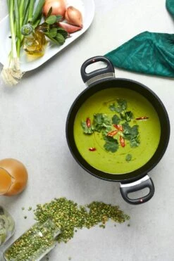 XD Braadpan Met Glazen Deksel Inductie, 24 Cm -Huis Keuken swiss diamond xd braadpan met glazen deksel inductie 1