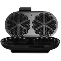 Wilfa WAD619B Hjerterom Double Waffle Iron -Huis Keuken wilfa wad619b hjerterom double waffle iron 8
