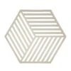 Zone Denmark Hexagon Trivet, Warm Grey -Huis Keuken zone denmark hexagon trivet 3