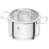 Zwilling Moment S Pot With Glass Lid 3 L/Ø20x10 Cm 1 Zwilling Moment S Pot With Glass Lid 3 L/Ø20x10 Cm -Huis Keuken zwilling moment s pot with glass lid 3 l 20x10 cm 0