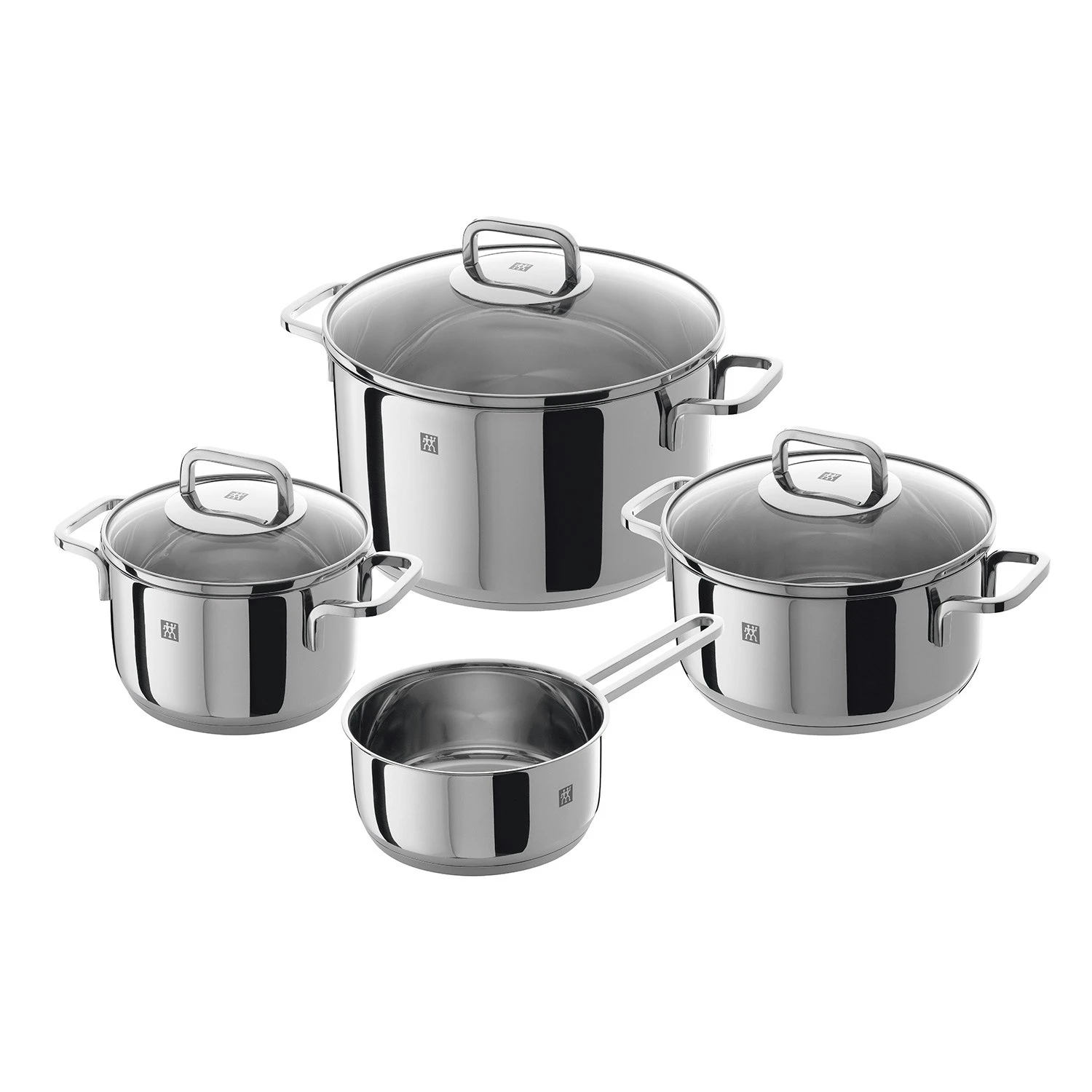 Zwilling Quadro Pot Set 7 Pcs 3 Zwilling Quadro Pot Set 7 Pcs